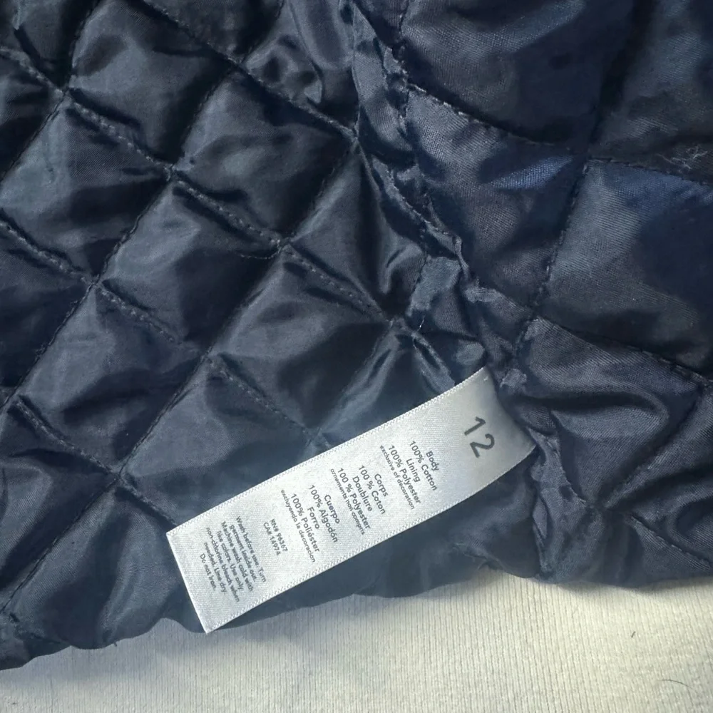 Girls size 12 OshKosh B'gosh Navy and White Jacket